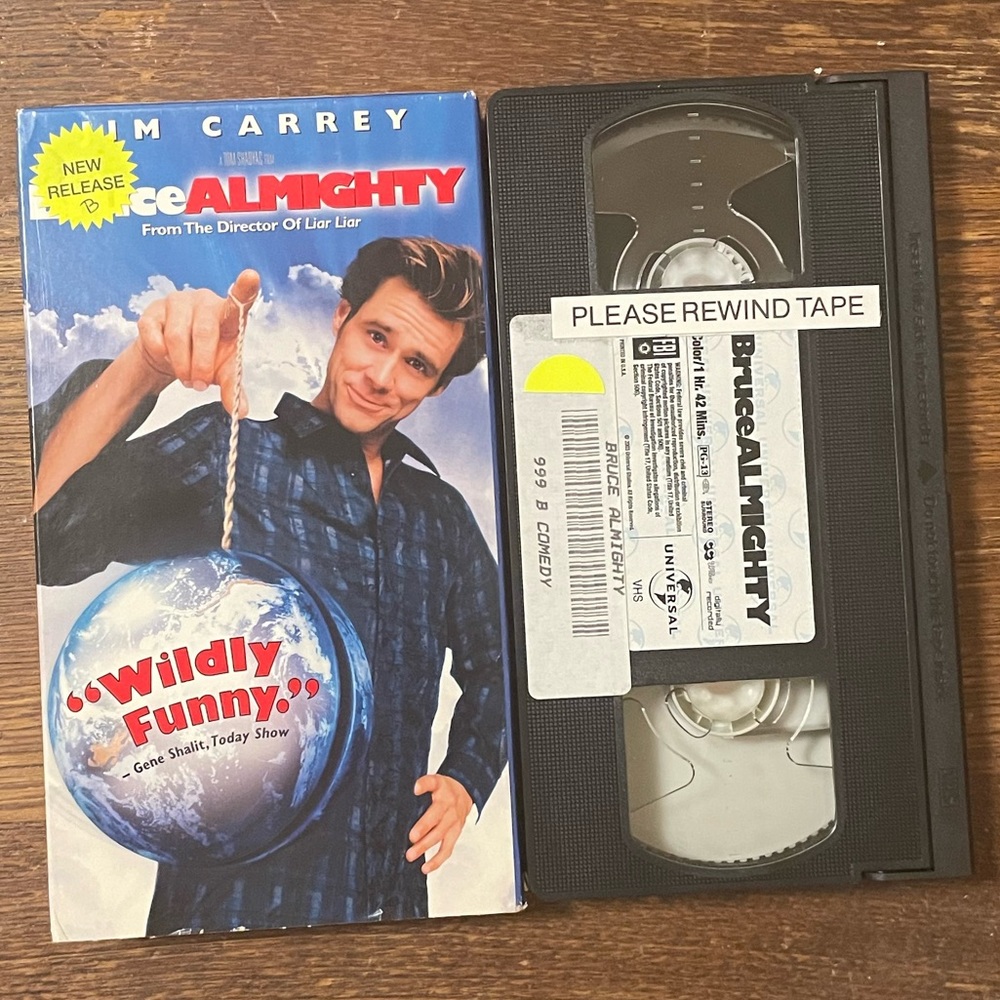 Bruce Almighty VHS - Picture 4 of 4